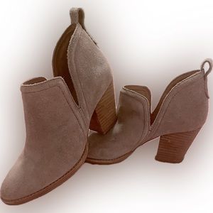 Jeffrey Campbell suede booties